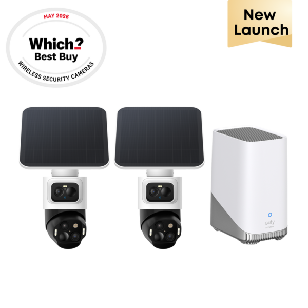 eufyCam S4 2-Cam Kit, 4K Bullet and PTZ Solar Cameras – eufy security supplied in Muscat, Oman