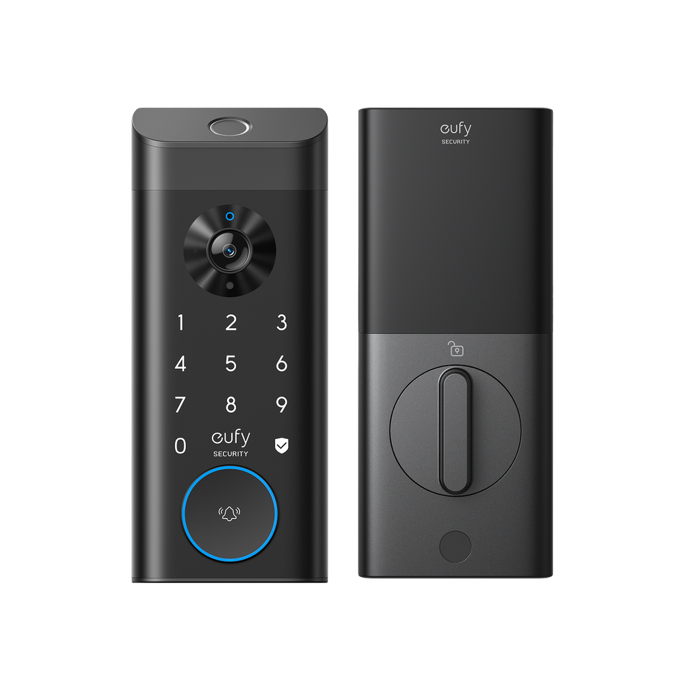eufy Video Smart Lock E330 3-in-1 Fingerprint Lock with 2K Doorbell Camera – eufy security supplied in Muscat, Oman