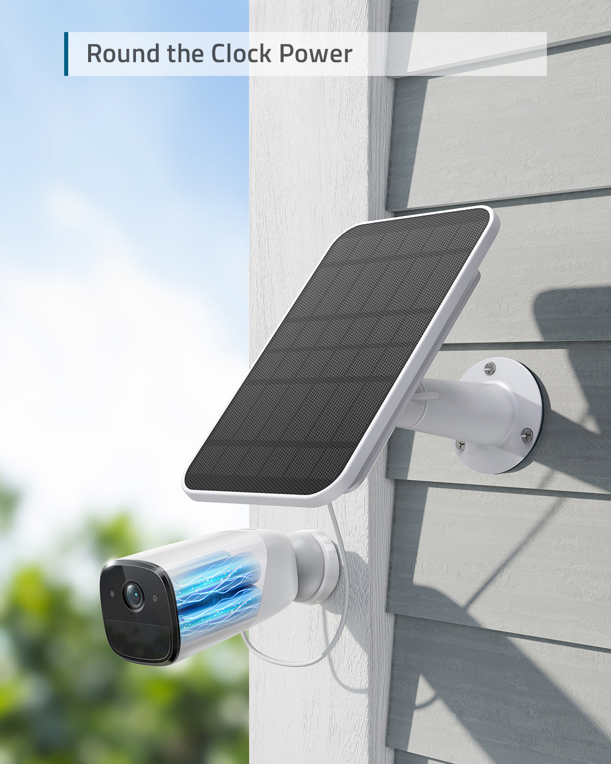 eufy Smart Solar Panel 2.6W for eufyCam, eufyCam 2 and 2C – eufy security supplied in Muscat, Oman